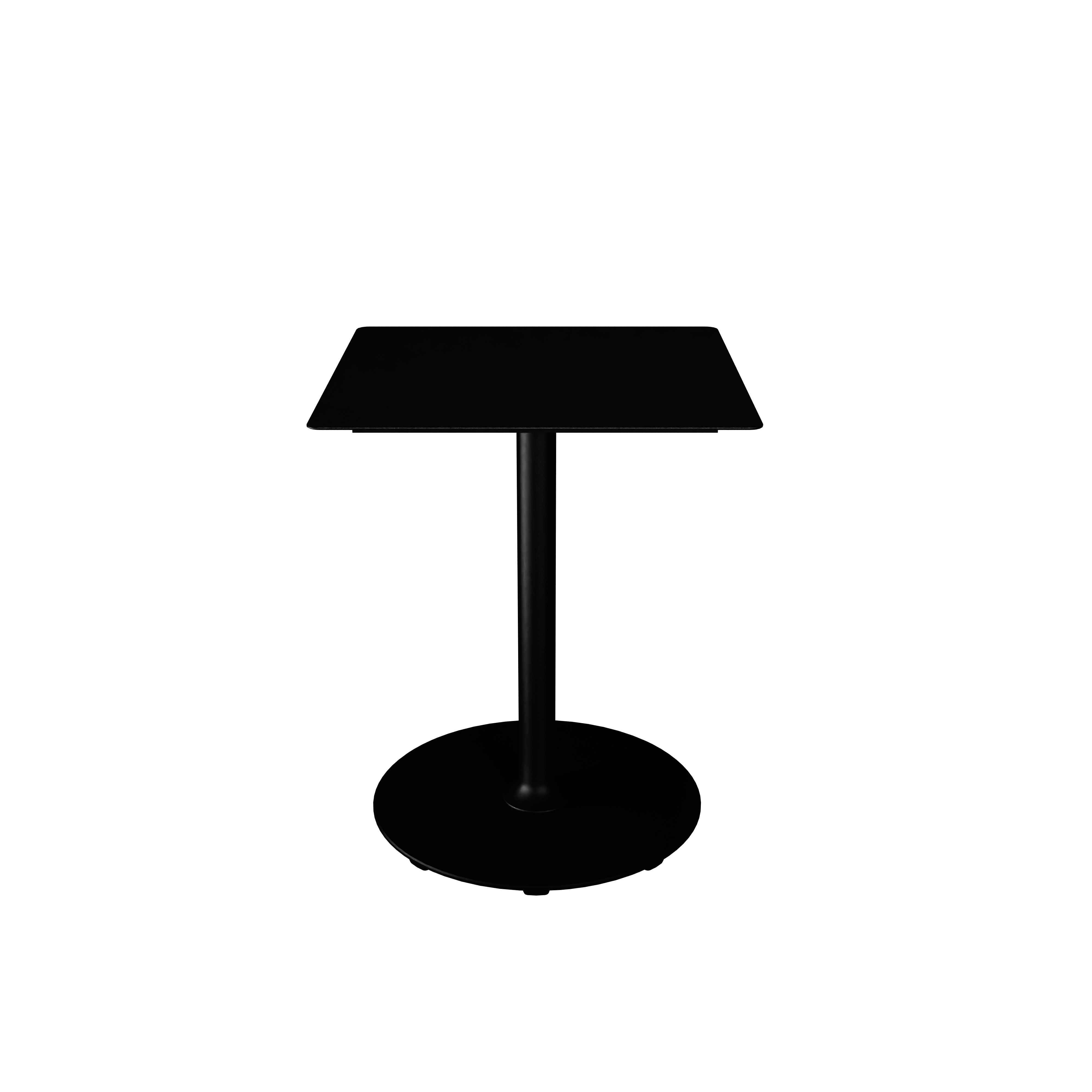 Pico Café Table Square Round Base
